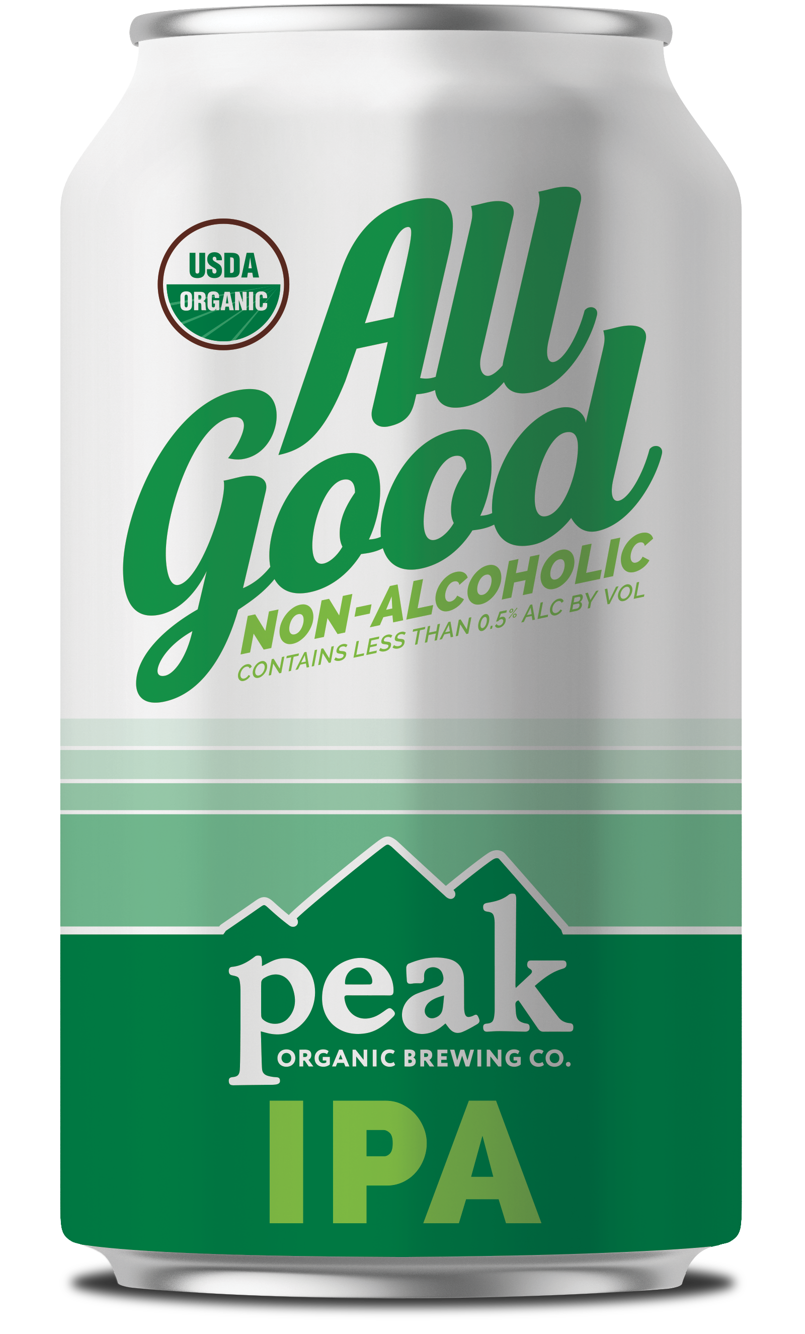 All Good Non-Alcoholic IPA – Peak Organic Brewing